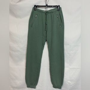 GREEN bandier joggers size small